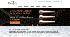 Desktop Screenshot of biotix.com